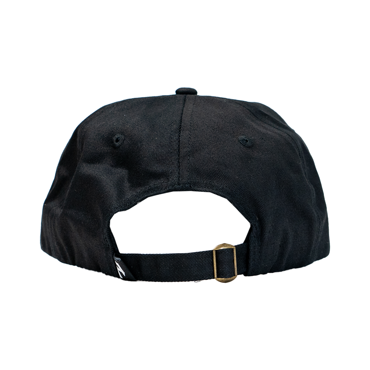 Unstructured Dad Hat -  Black "Bikes"