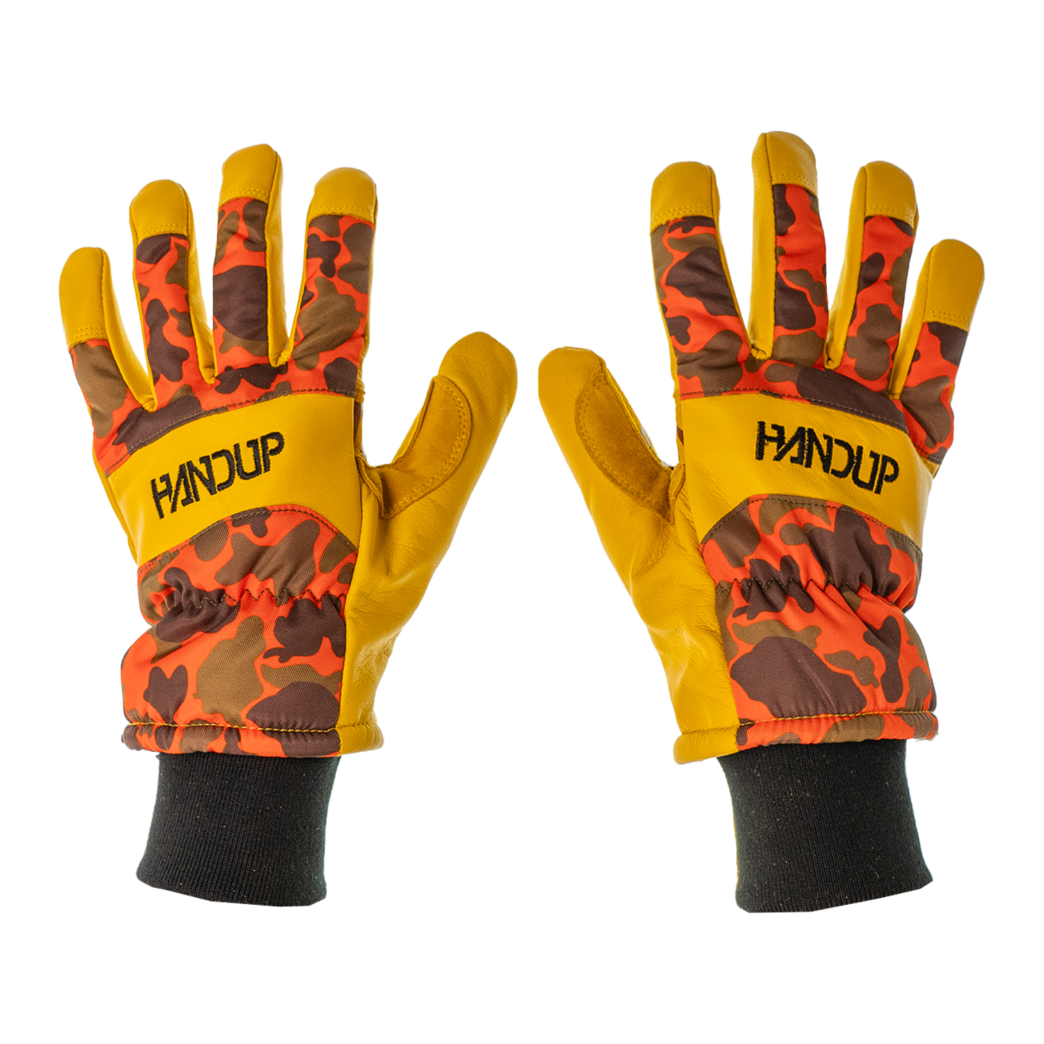 ColdEST Weather Gloves - Orange Camo