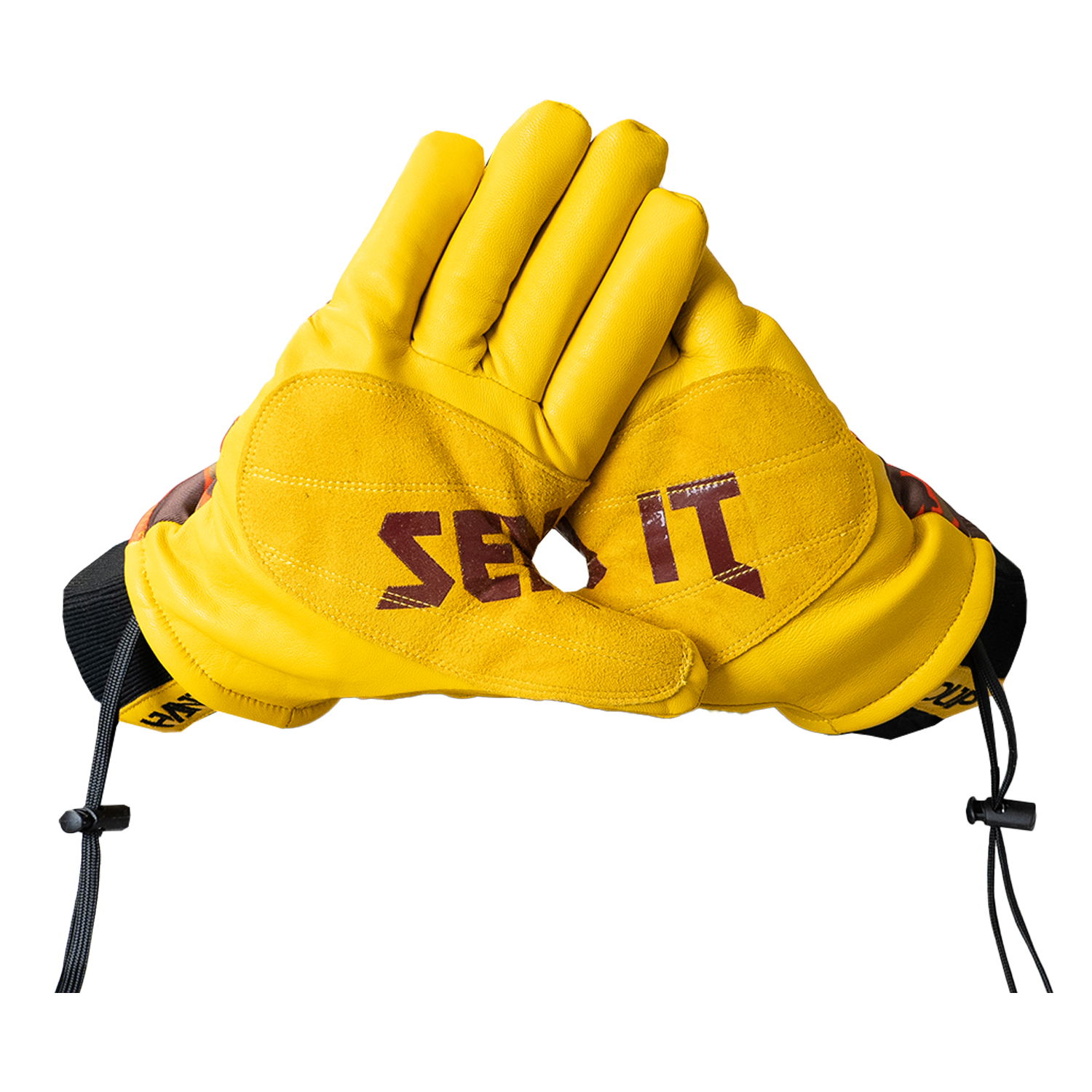 ColdEST Weather Gloves - Orange Camo