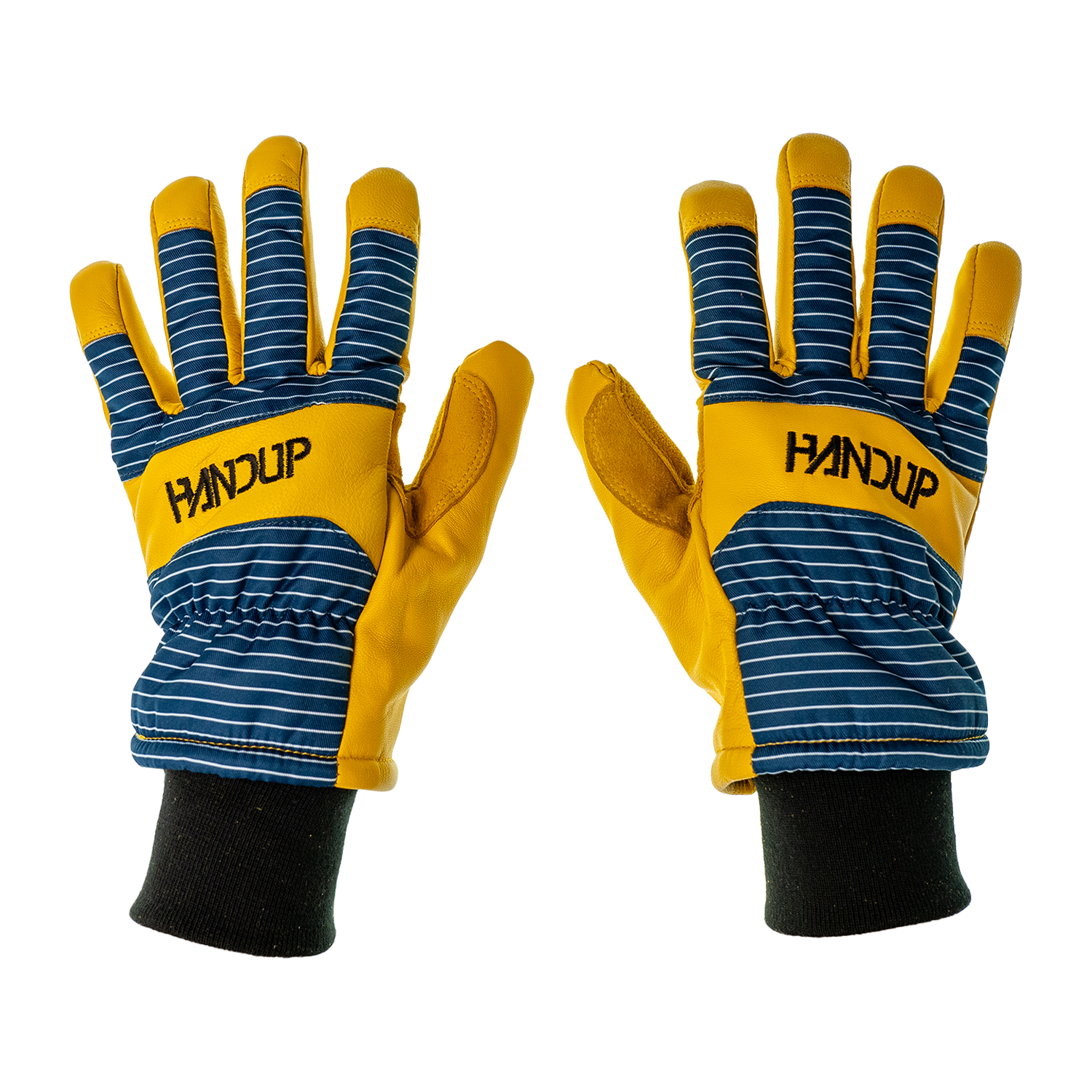 ColdEST Weather Gloves - Navy Stripes