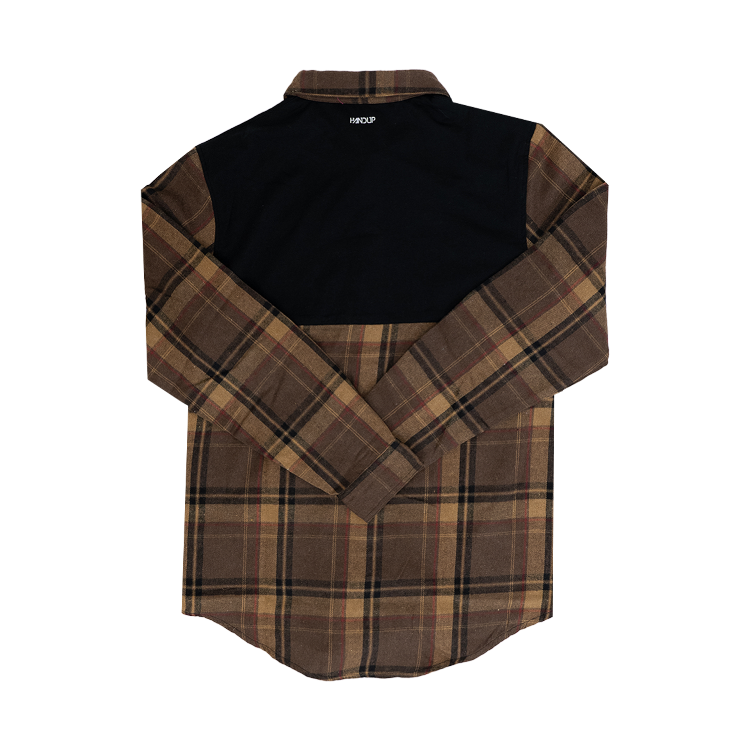FlexTop Flannel - Brown/Tan
