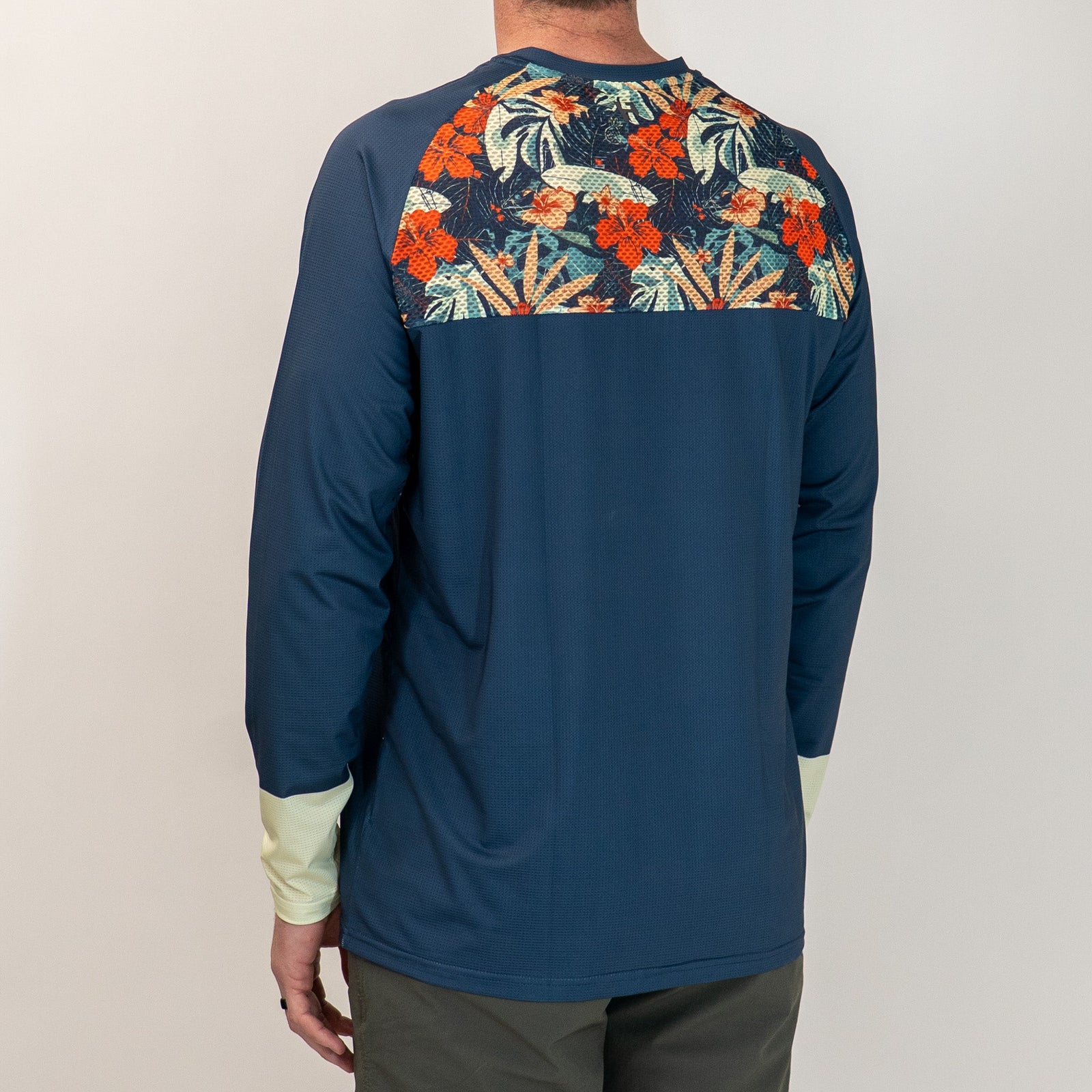 Long Sleeve VenTop Jersey - Paradise Pedal