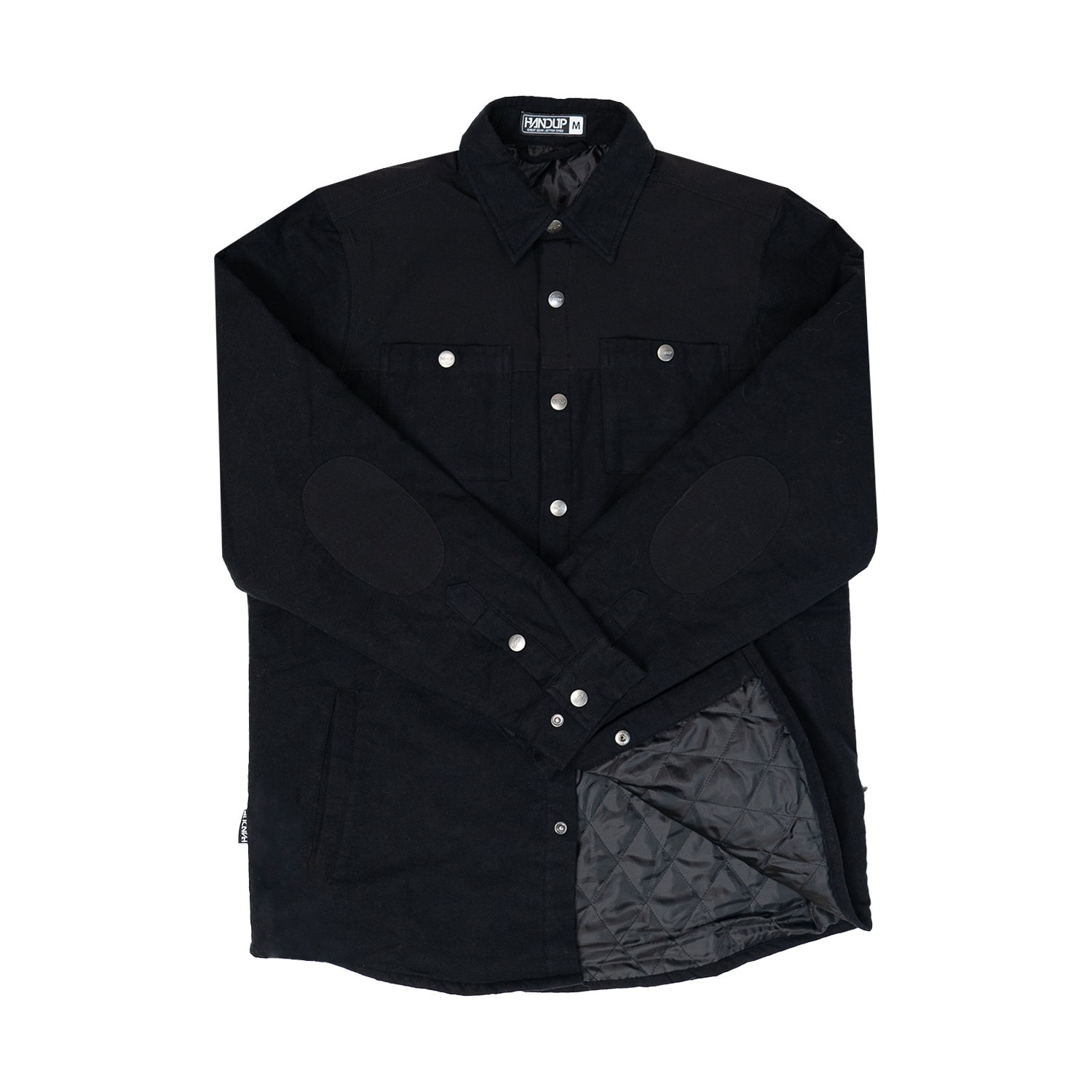Flannel Jacket - Black on Black