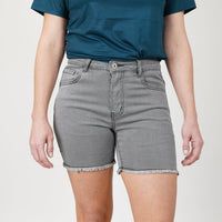 5.5" Stretch Jorts - Faded Grey - OBED Bikes