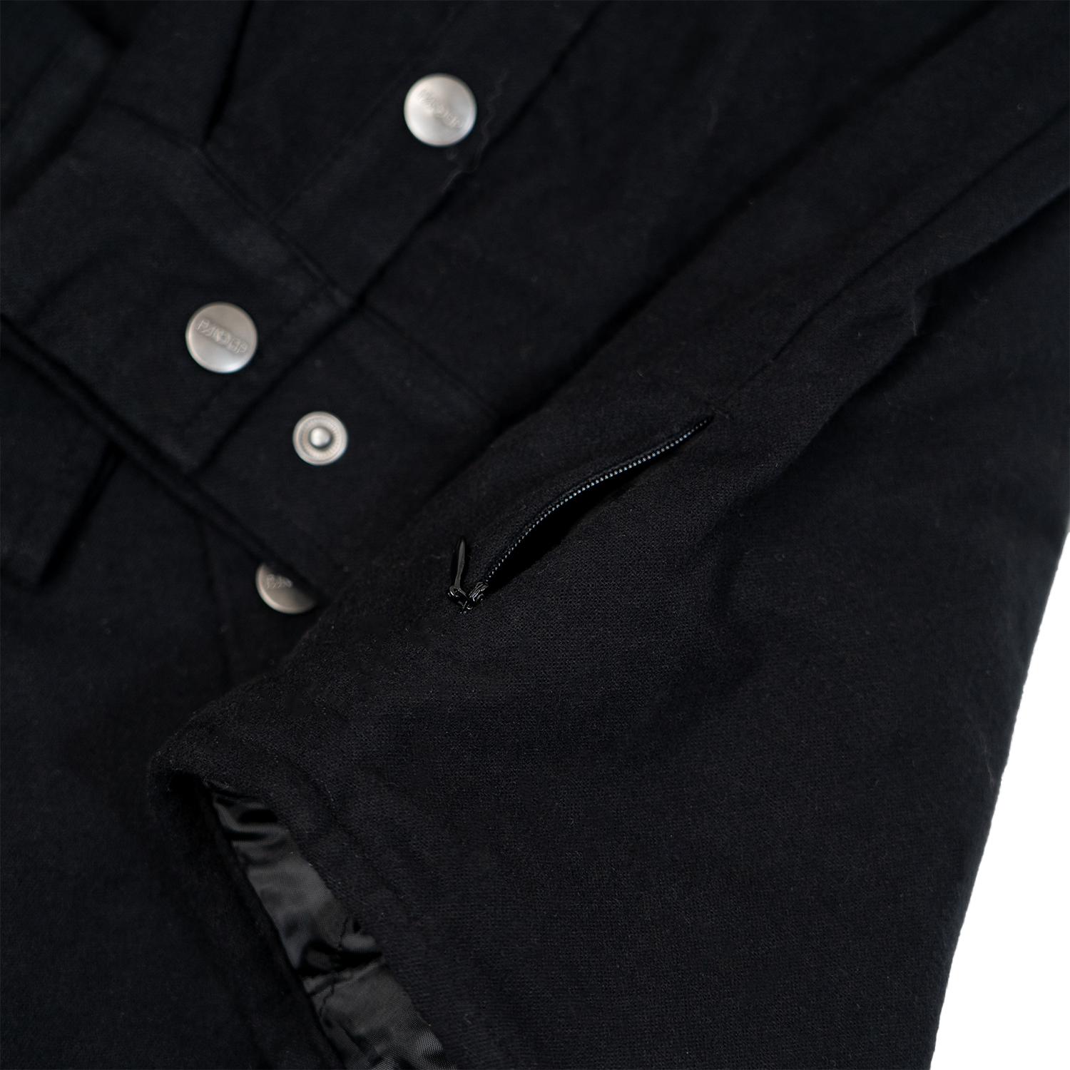 Flannel Jacket - Black on Black