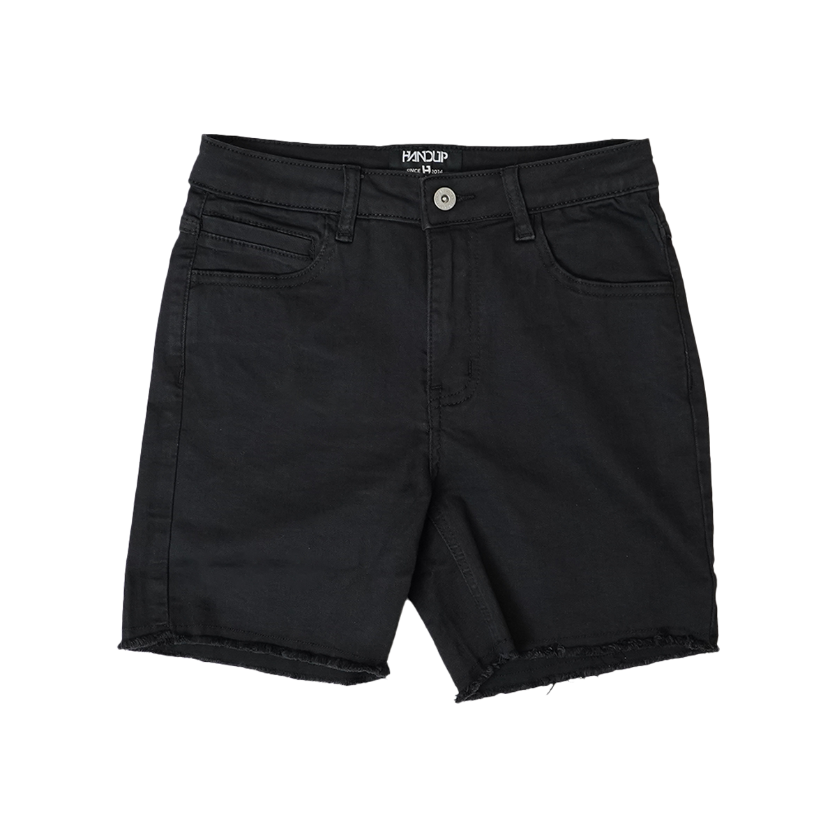 5.5" Stretch Jorts - Pure Black