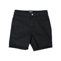 5.5" Stretch Jorts - Pure Black - OBED Bikes