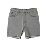 5.5" Stretch Jorts - Faded Grey - OBED Bikes