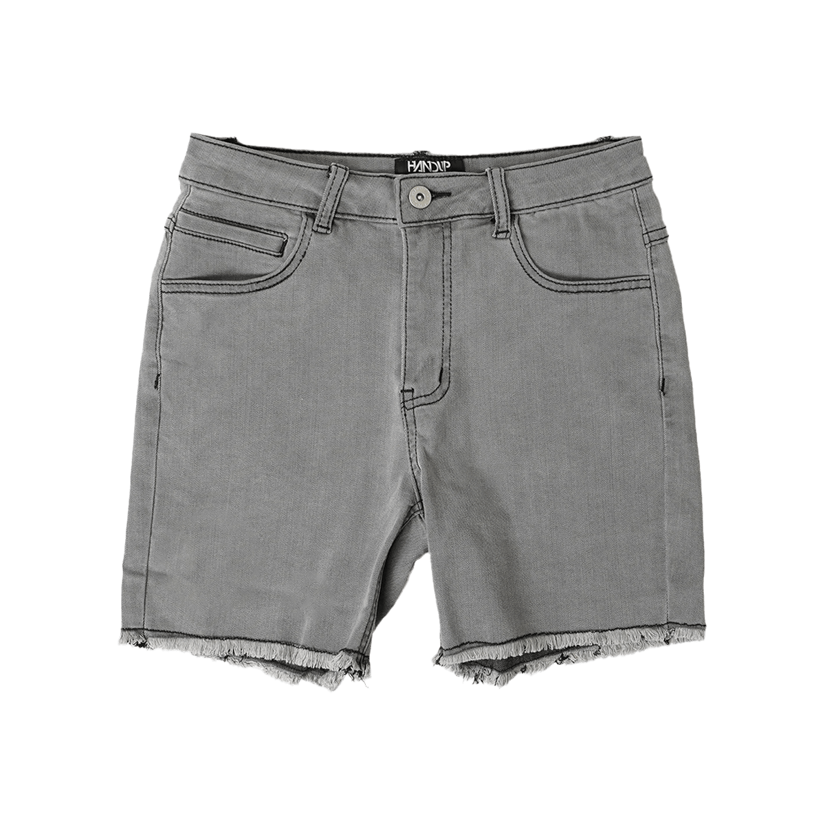5.5" Stretch Jorts - Faded Grey - OBED Bikes