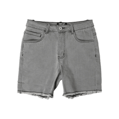 5.5" Stretch Jorts - Faded Grey - OBED Bikes