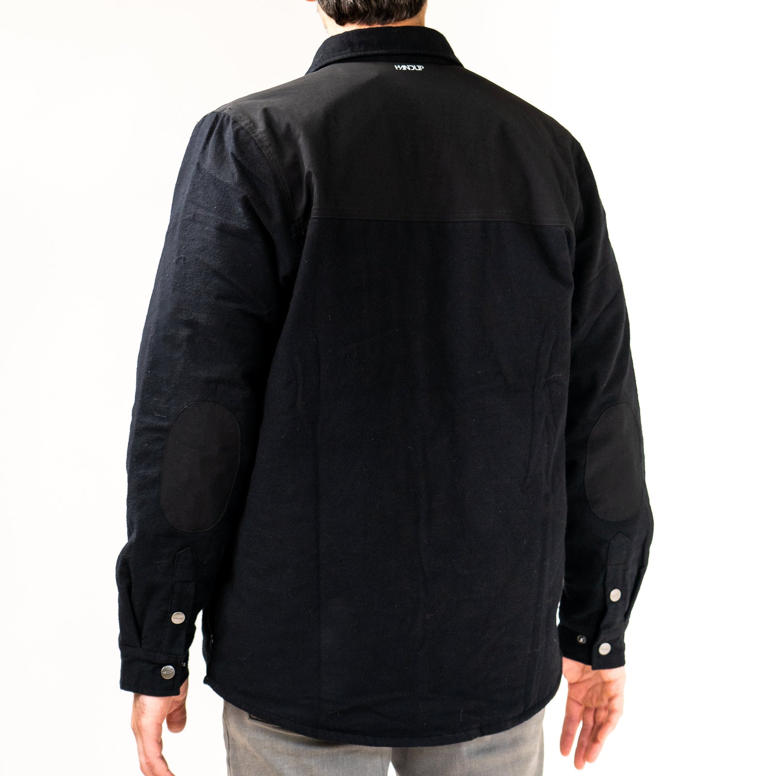 Flannel Jacket - Black on Black