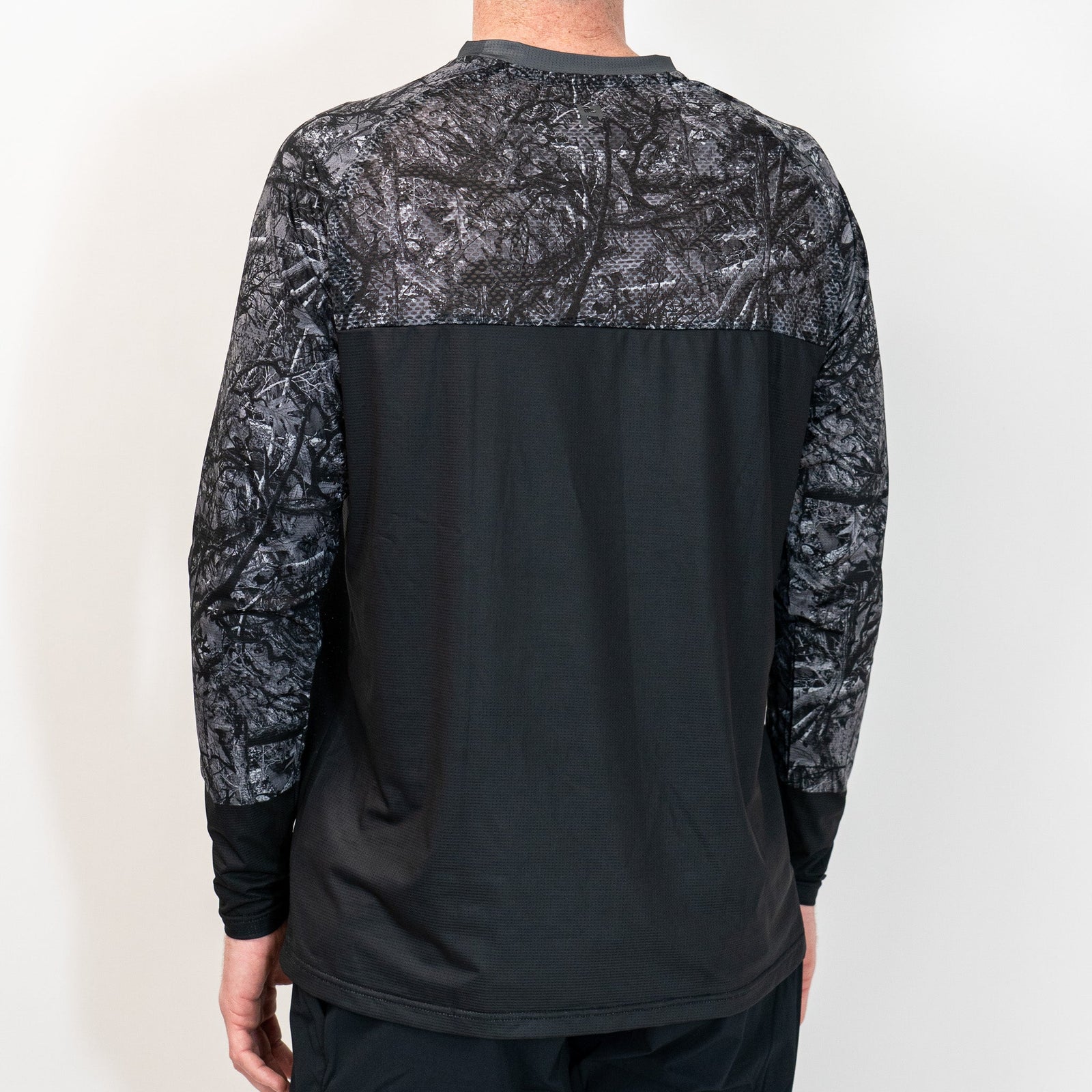 Long Sleeve VenTop Jersey - Grey Timber Camo