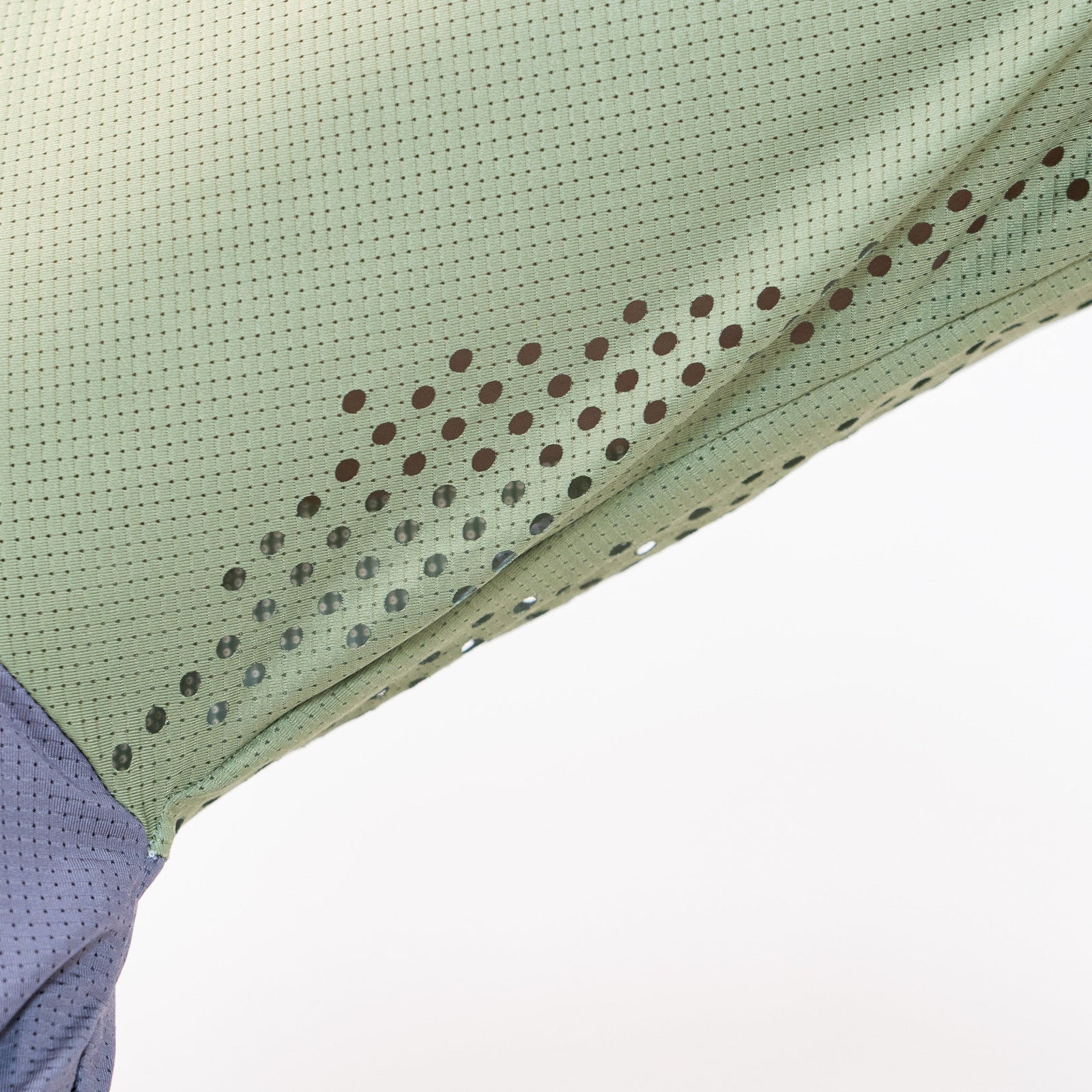 Long Sleeve VenTop Jersey - Moss Green/Steel Grey