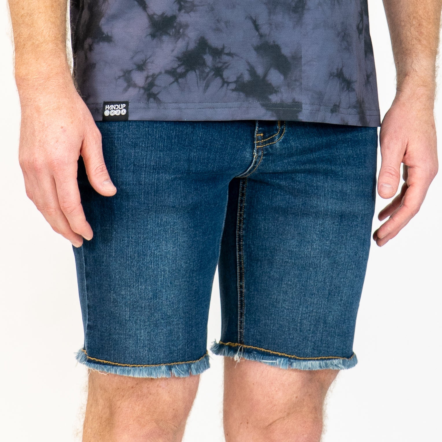 Stretch Jorts - Medium Wash