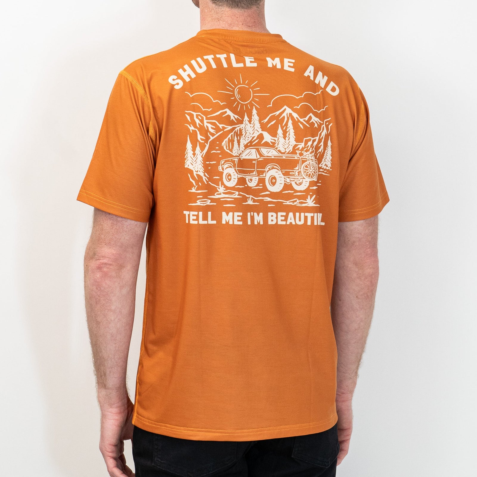 ActiviTEE - Shuttle Me Burning Orange