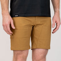 WorkHorse Stretch Canvas Short - Buckskin - OBED Bikes