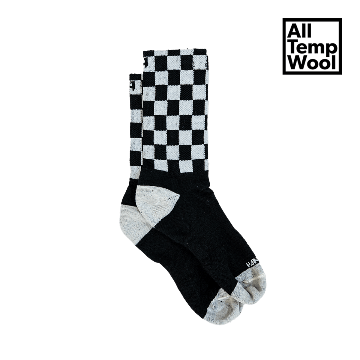 Socks - Checkered Wool - OBED Bikes