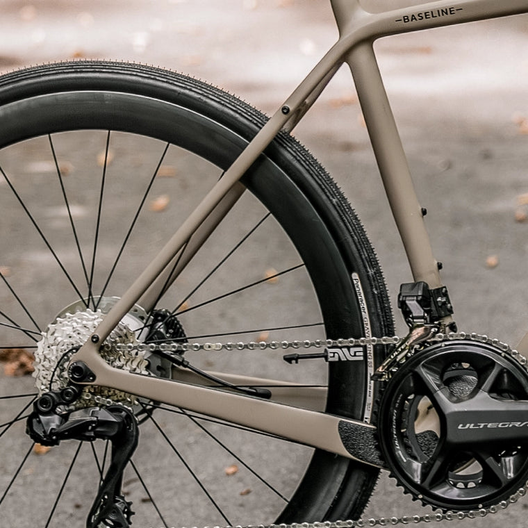 OBED Baseline road bike rear end