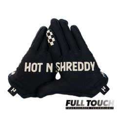 Gloves - Checkered Black/Tan
