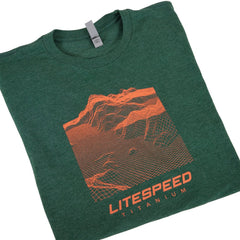 Forest Green Unisex Litespeed T-Shirt - OBED Bikes