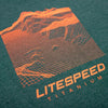 Forest Green Unisex Litespeed T-Shirt