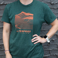 Forest Green Unisex Litespeed T-Shirt - OBED Bikes