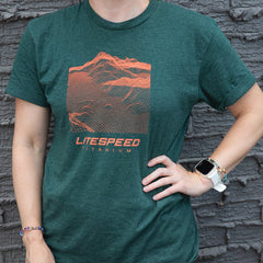 Forest Green Unisex Litespeed T-Shirt - OBED Bikes