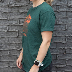 Forest Green Unisex Litespeed T-Shirt - OBED Bikes