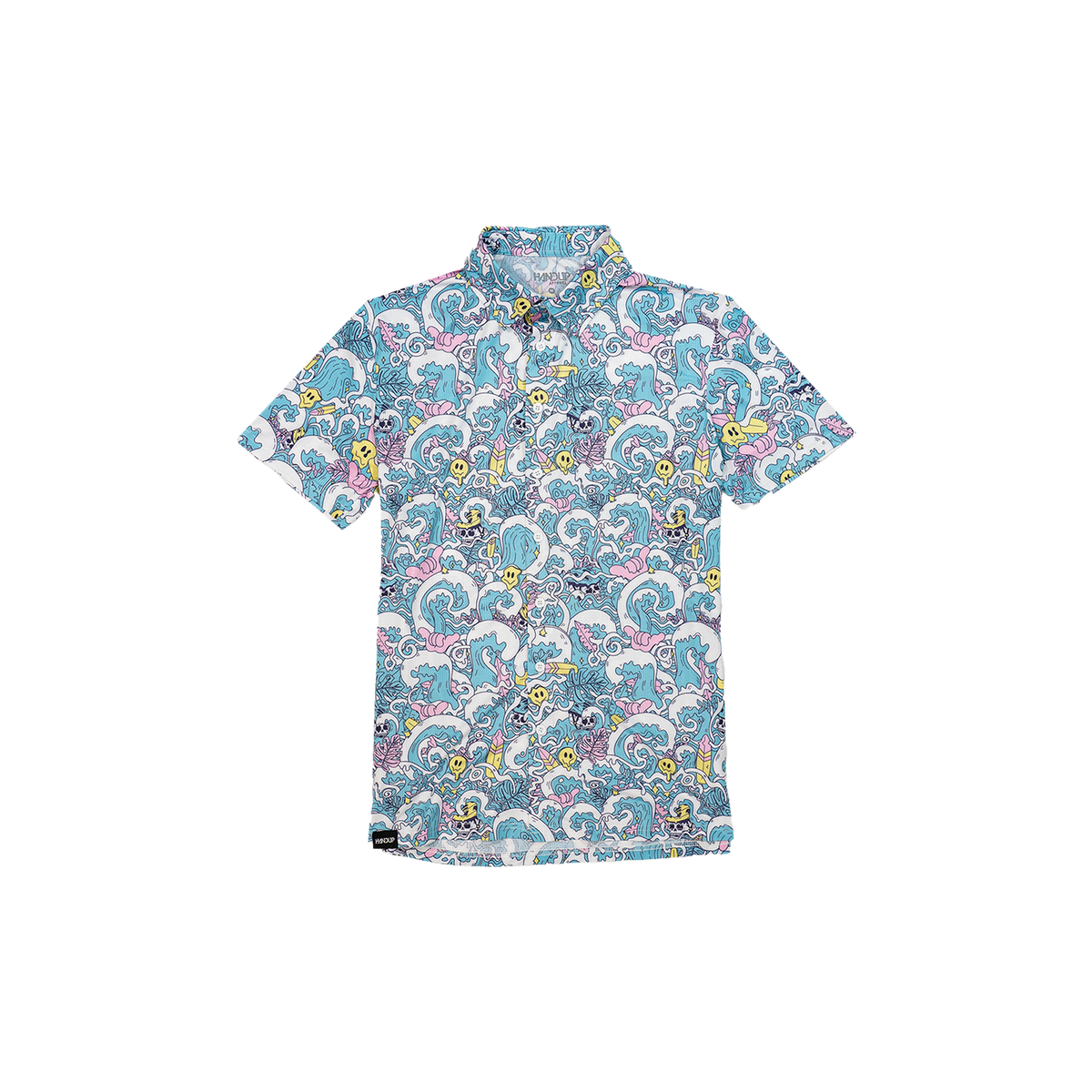 Youth FlexGRID Button Up - Ride the Wave