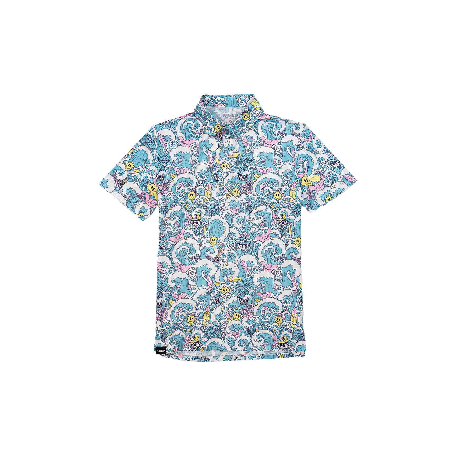 Youth FlexGRID Button Up - Ride the Wave