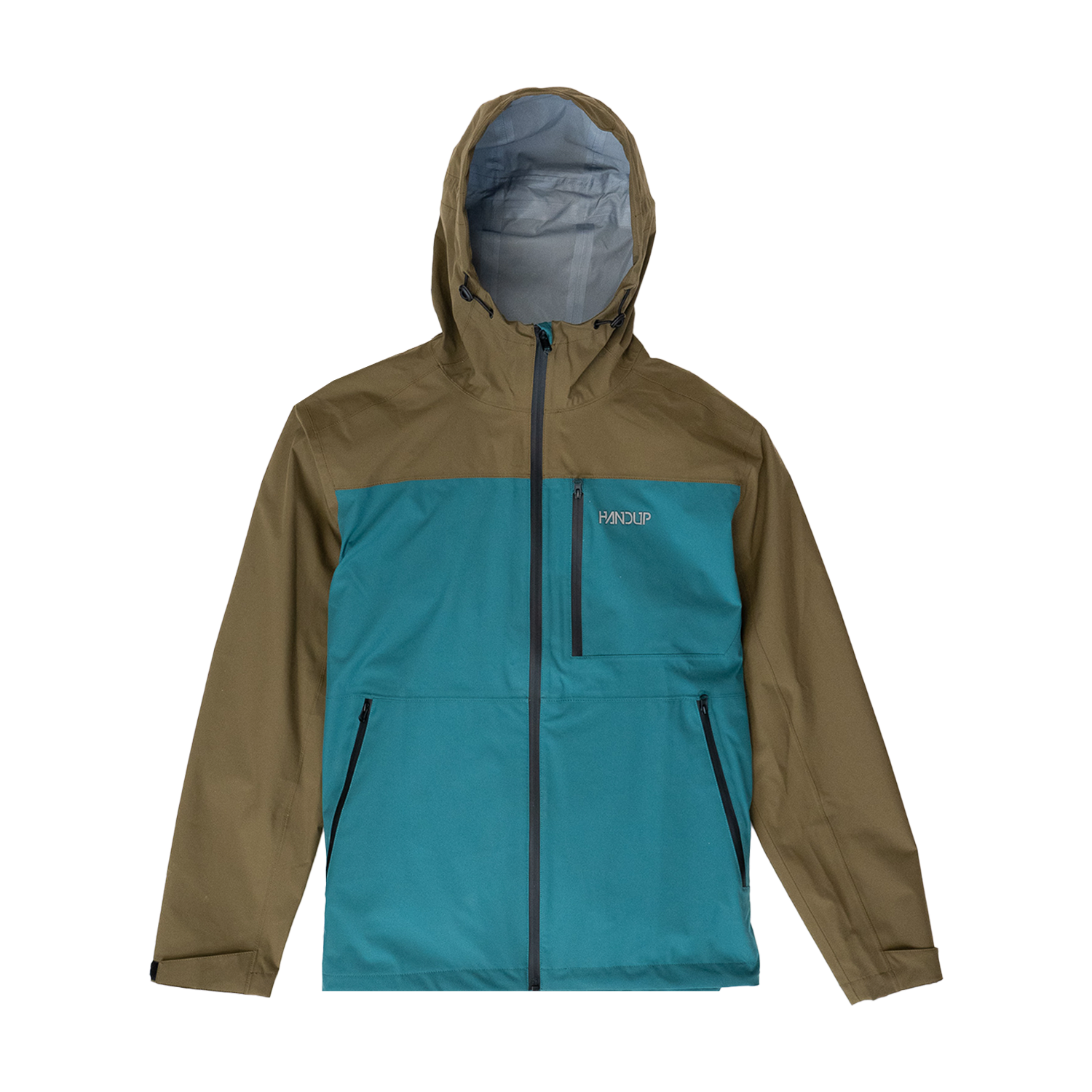 HydroSend Shell - Forest Khaki/Teal