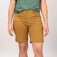 WorkHorse Stretch Canvas Short - Buckskin - OBED Bikes